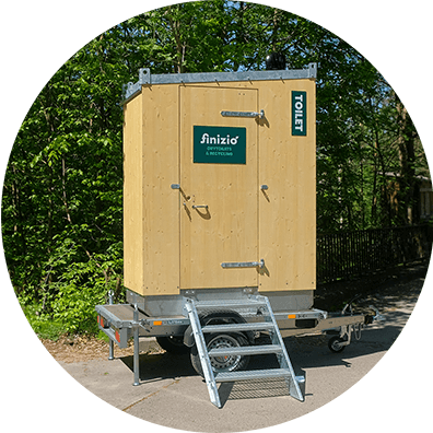 Toilettenanhänger Toilette Trockentoilette Trenntoilette