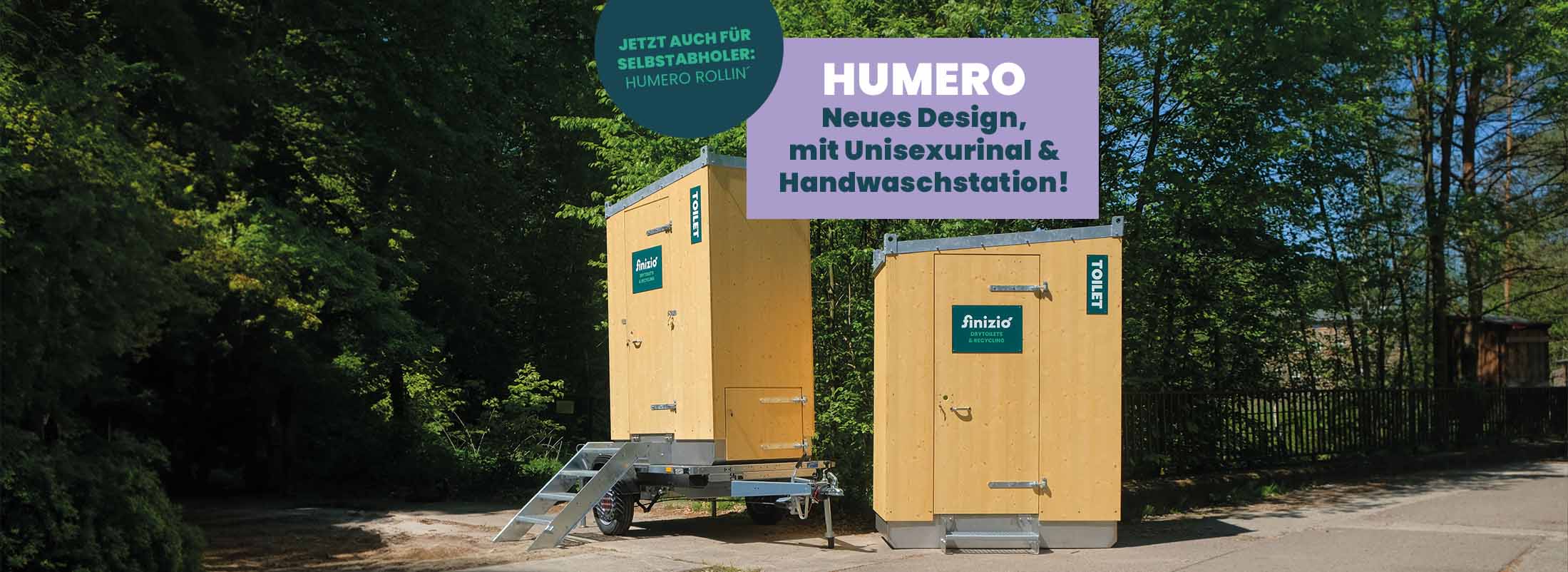 Toilettenanhänger und Stationäre Toilette zum mieten und kaufen.