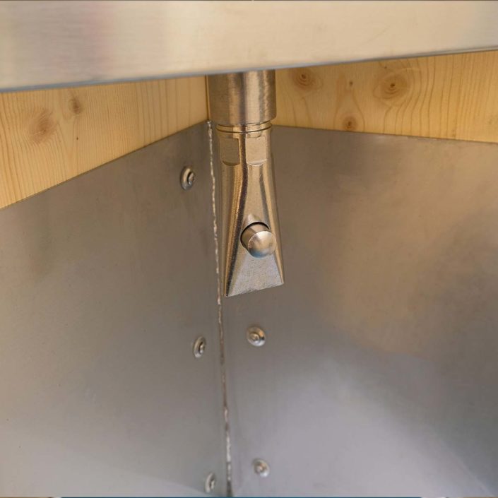 Handwaschstation der Humero / Humero Rollin (Trockentoilette zu mieten / kaufen).