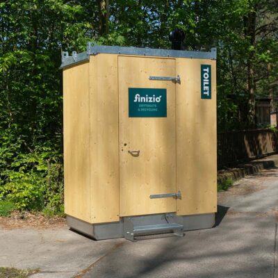 Der neue Humero - Finizio mobile Toilettenkabine.